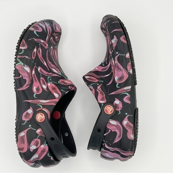 Crocs | Unisex-Adult Bistro Chili Pepper Graphic Clog Mule Size  9 W or 7 M - Picture 5 of 7